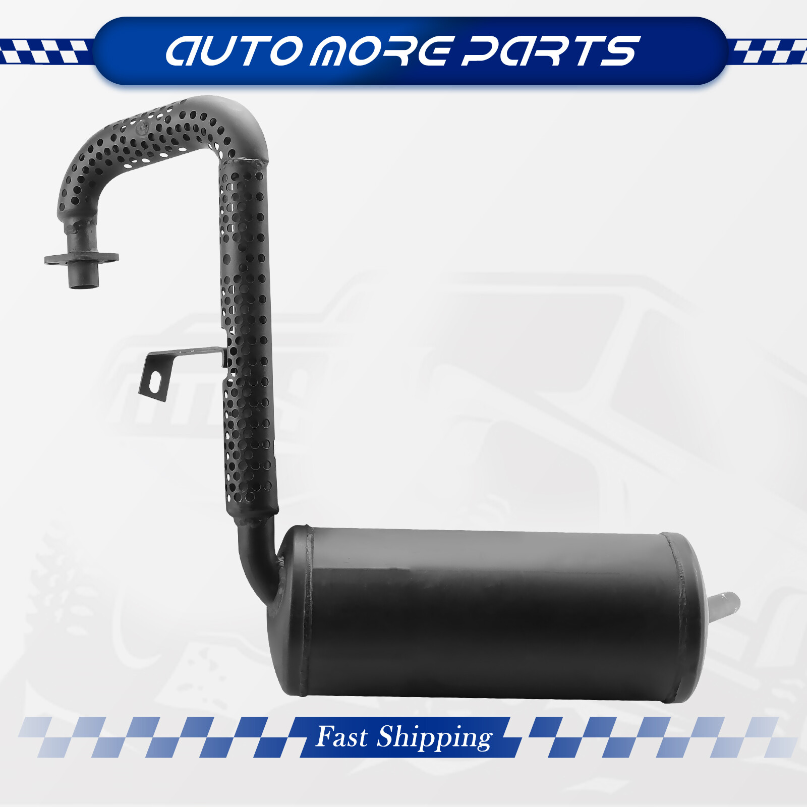 Golf Cart Exhaust Muffler FE290 For Club Car DS Gas Kawasaki