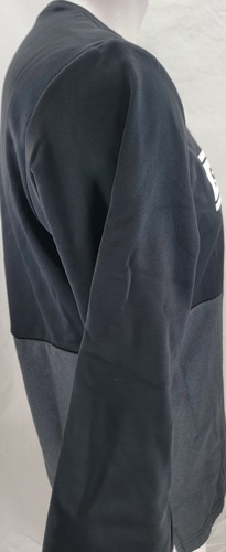 NEW South Dakota Coyotes Black Adidas Team Issue Crew Neck Sweatshirt Men's L - Picture 4 of 8