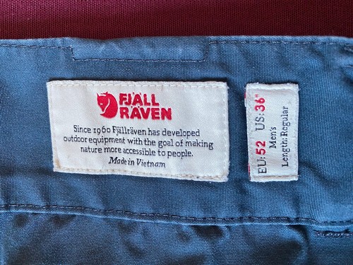 Fjällräven Vidda Pro Ventilated Gr. 52, Beinlänge Regular, Mountain Blue Basalt - Bild 3 von 9
