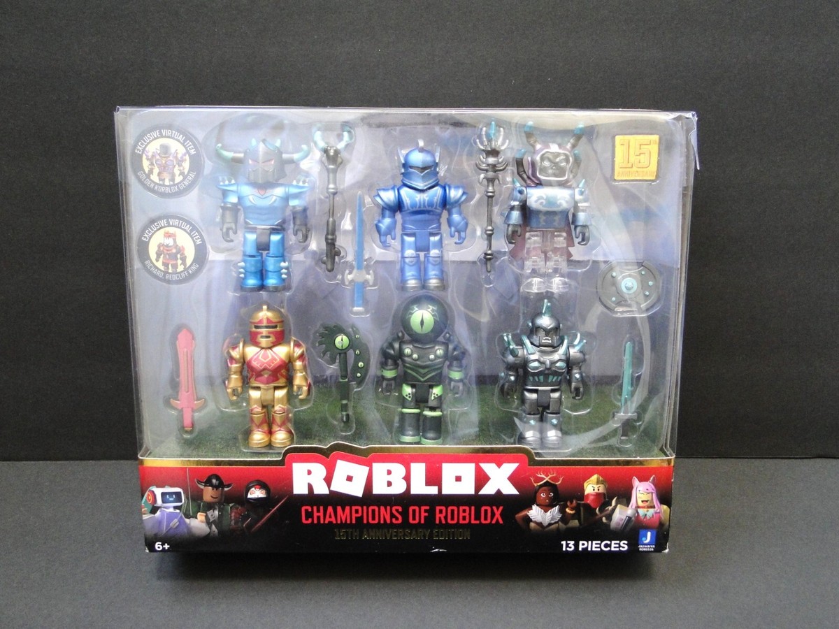 Roblox Toys Roblox Champions Six Figure Pack Roblox Masters Of