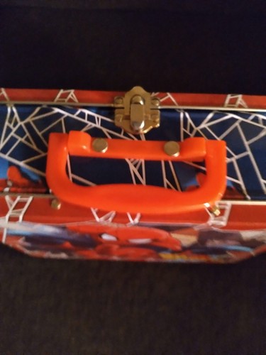 Marvel Spider Man 'Go Spidey' Tin Lunch Box, TIN ONLY, No Puzzle, 2013, SEE DESC - Picture 6 of 11