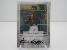 EMILE GRIFFITH 2009 SPORTS KINGS SILVER VERSION AUTOGRAPH AUTO!