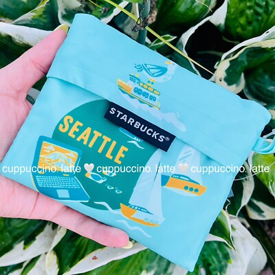 NWT Starbucks 2024 'Seattle' Discovery Series Graphic Reusable