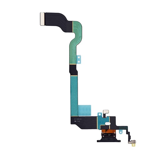 Conector de base de puerto de carga para iPhone X cable flexible + reemplazo de micrófono - Imagen 5 de 5