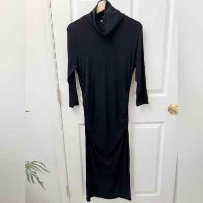 Isabella Oliver Womens Maternity Black Turtleneck Long Sleeve Dress Sz M | eBay Isabella Oliver Womens Maternity Black Turtleneck Long Sleeve Dress Sz M | eBay