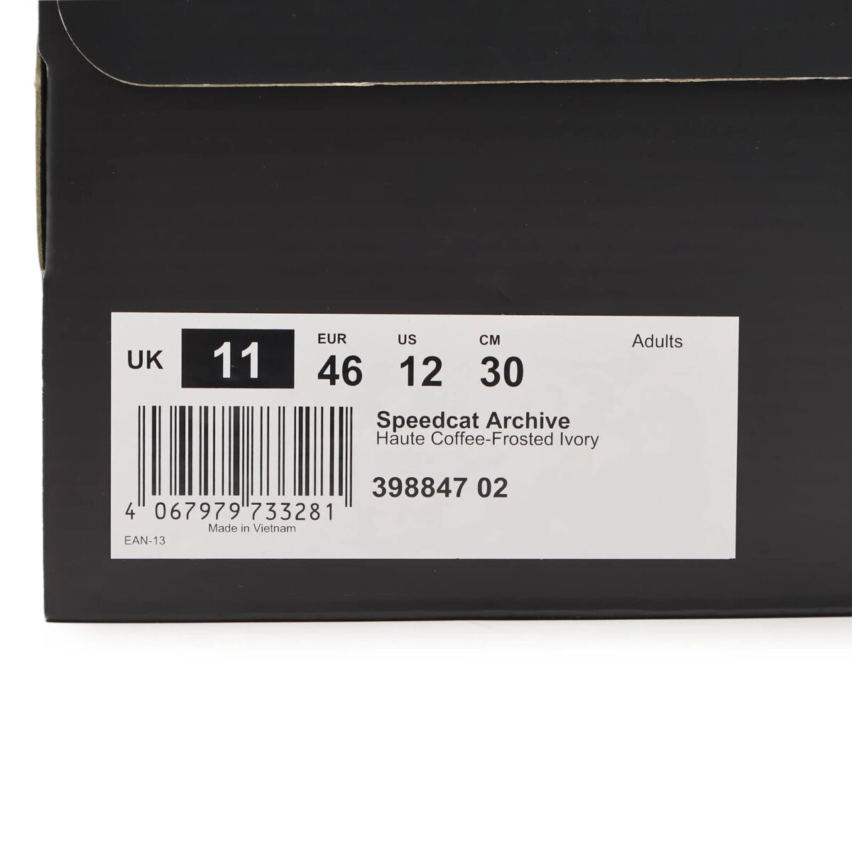 398847-02 Puma Speedcat Archive Haute Coffee Frosted Ivory 398847-02 Puma Speedcat Archive Haute Coffee Frosted Ivory