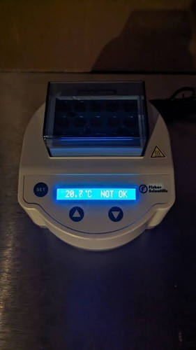 FISHER SCIENTIFIC MODELLO: 14955218 Mini Blocco Calore DC12V 4A con Adattatore di Alimentazione - Foto 3 di 10