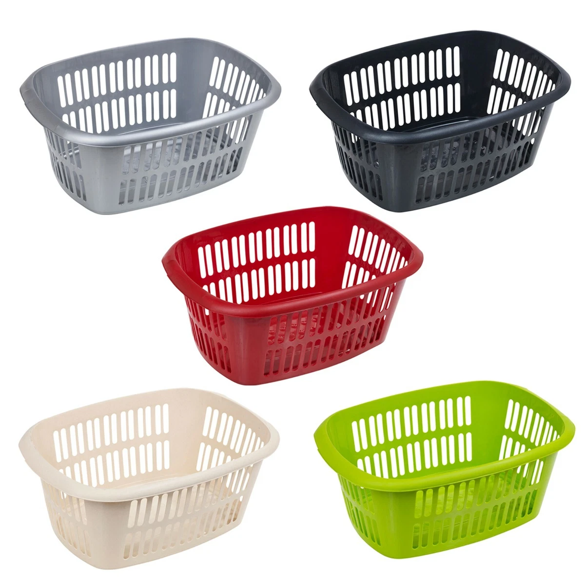 Large rectangular laundry basket deals