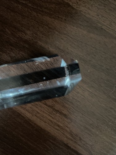 SAKS FIFTH AVENUE LEAD CRYSTAL PAPERWEIGHT - TMI - Afbeelding 4 van 4
