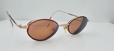 Vintage Deja Vu 882 Tortoise Oval Metal Sunglasses Korea FRAMES ONLY