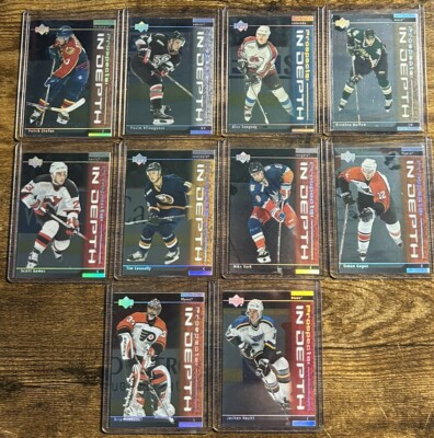 2000-01 Upper Deck Prospects: In Depth Insert Set  (10)