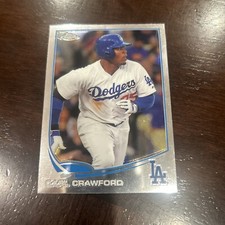 2013 Topps Chrome - #56 Carl Crawford