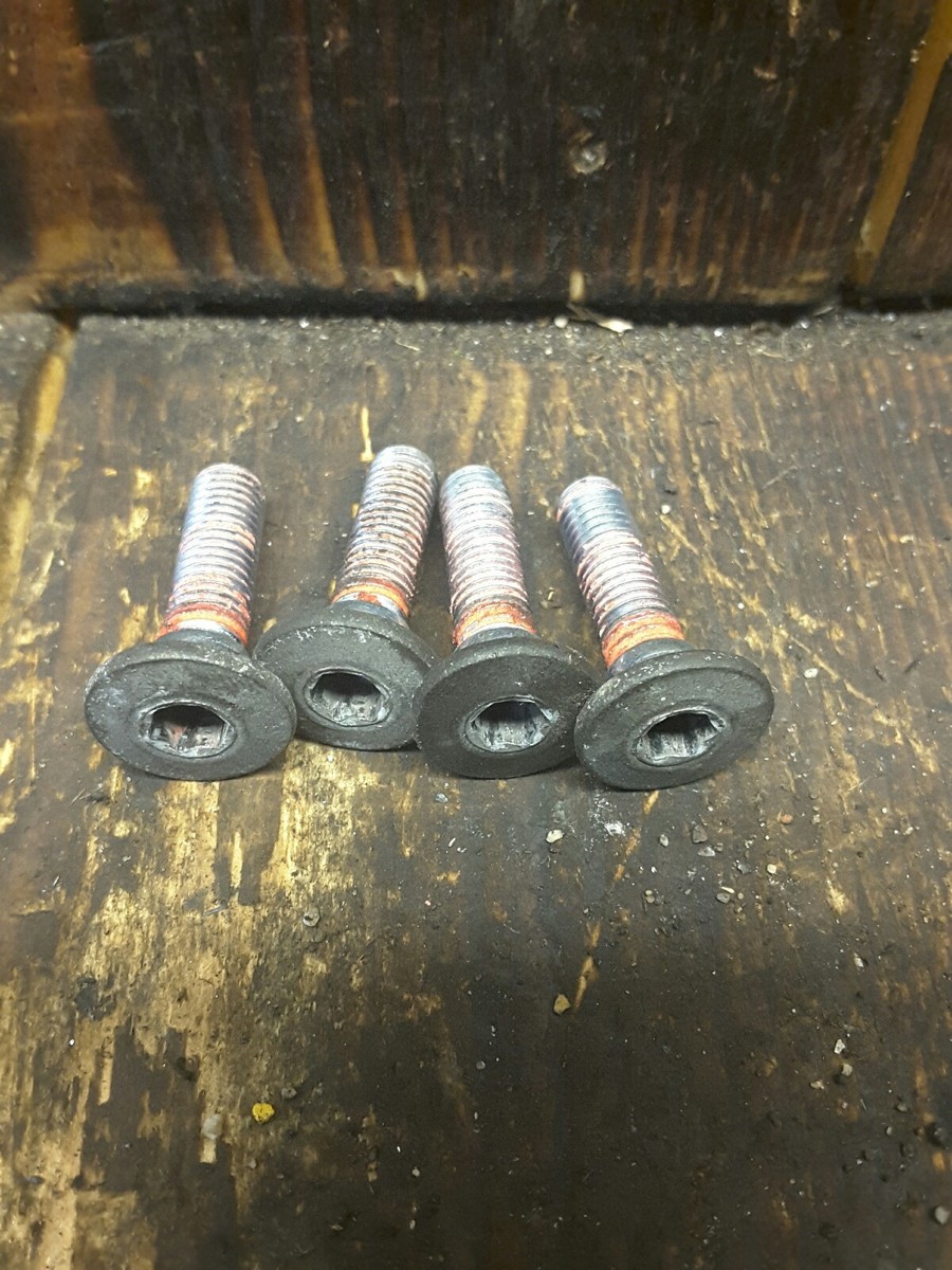 アラシ 93-02 KAWASAKI NINJA ZX6 ZX600E Rear Back Brake Rotor Bolts OEM | eBay