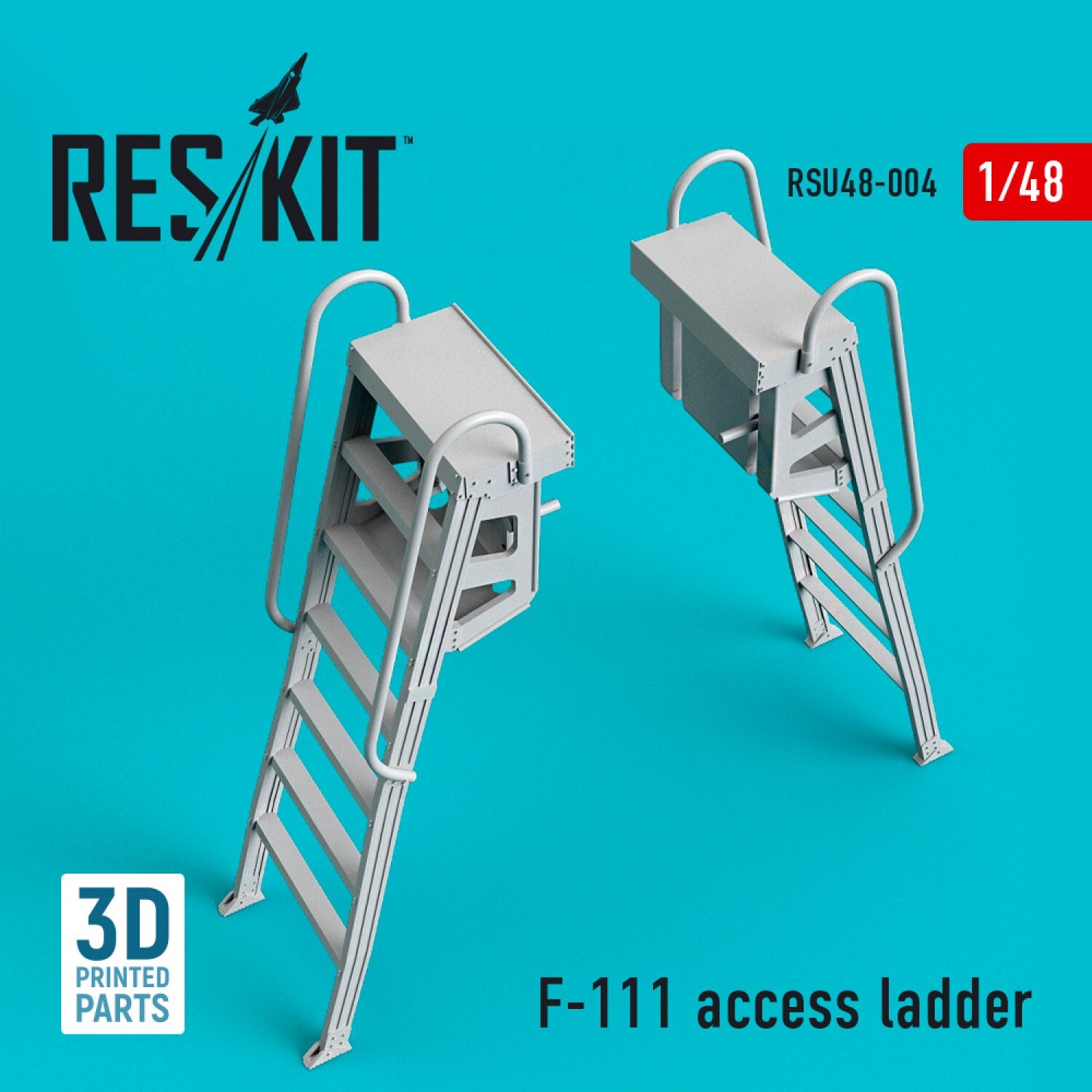 ResKit RSU48-0004 Scale 1:48 F-111 access ladder 3D Printing for plastic model
