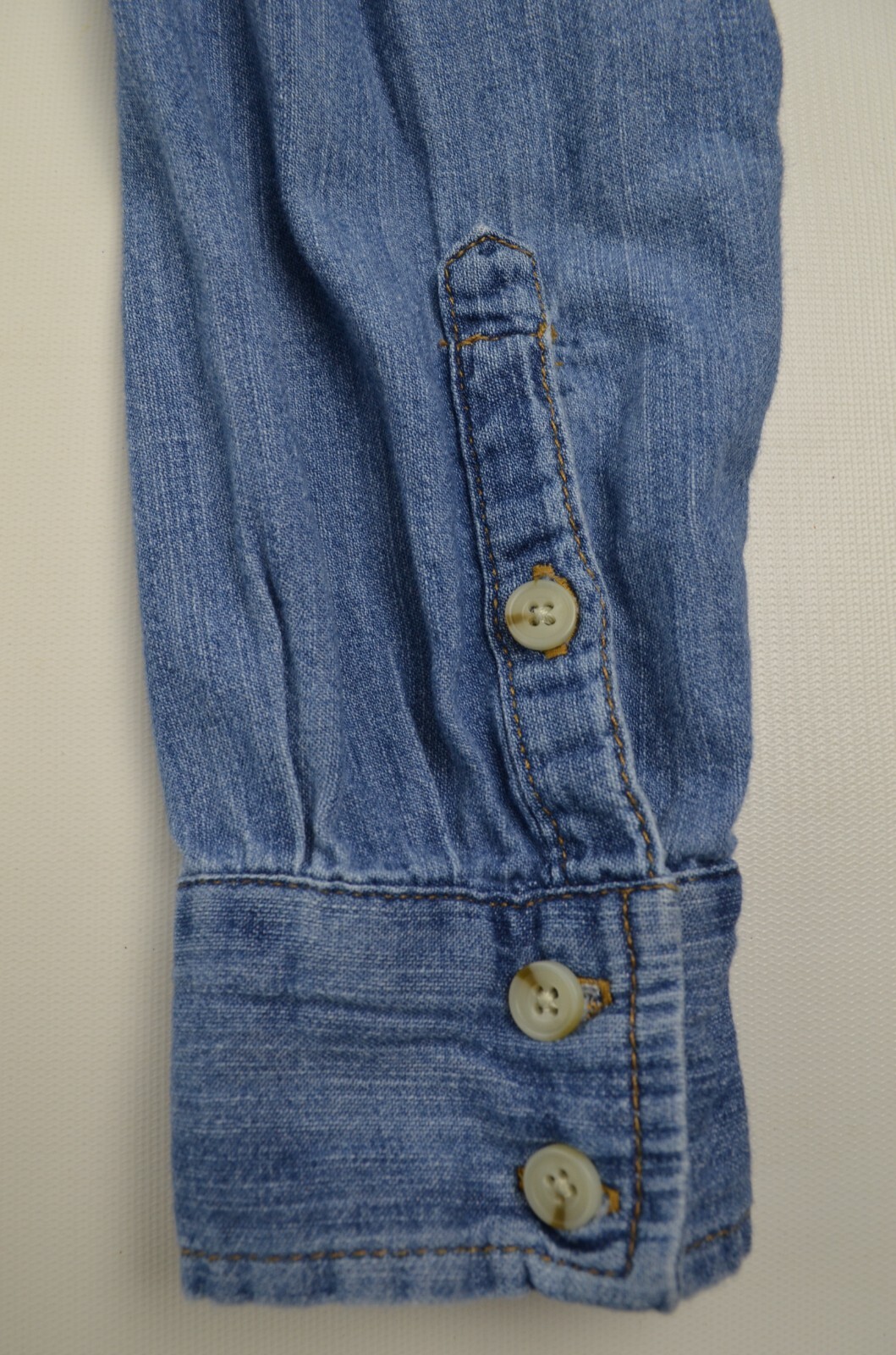 Universal Thread Lightweight Denim Long Sleeve Ro… - image 7