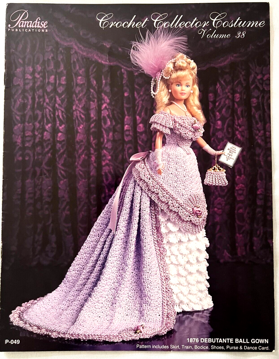 Crochet Barbie Ball Gown Pattern Crochet Ball Gown Crochet Barbie
