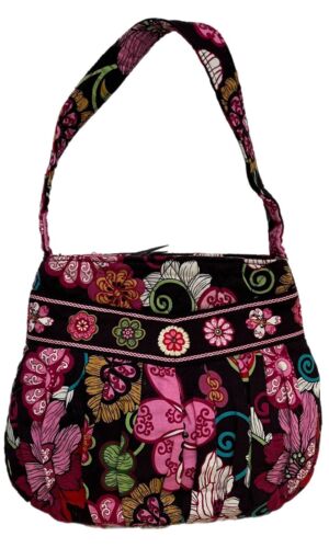 Vera Bradley Mod Floral Pink Hannah Handbag