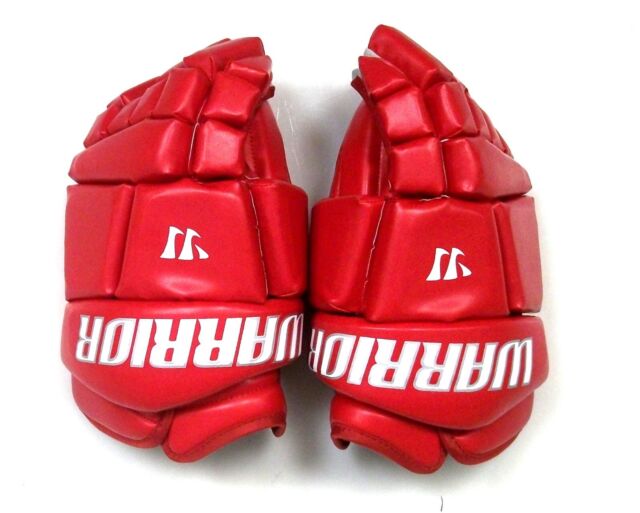 New Warrior Fatboy box lacrosse goalie gloves 14" red Lax indoor senior goal eBay
