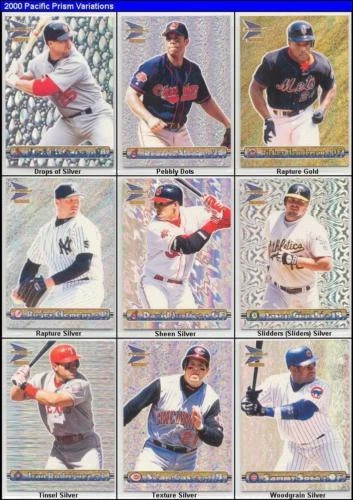 Andres Galarraga 2000 Pacific Prism SLIDER - 1 OF 334 MADE -- BRAVES - Изображение 2 из 2