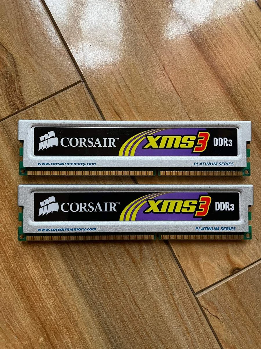 4GB 2X2gb CORSAIR XMS3 1333MHz DDR3 TR3X6G1333C9 MEMORY DESKTOP