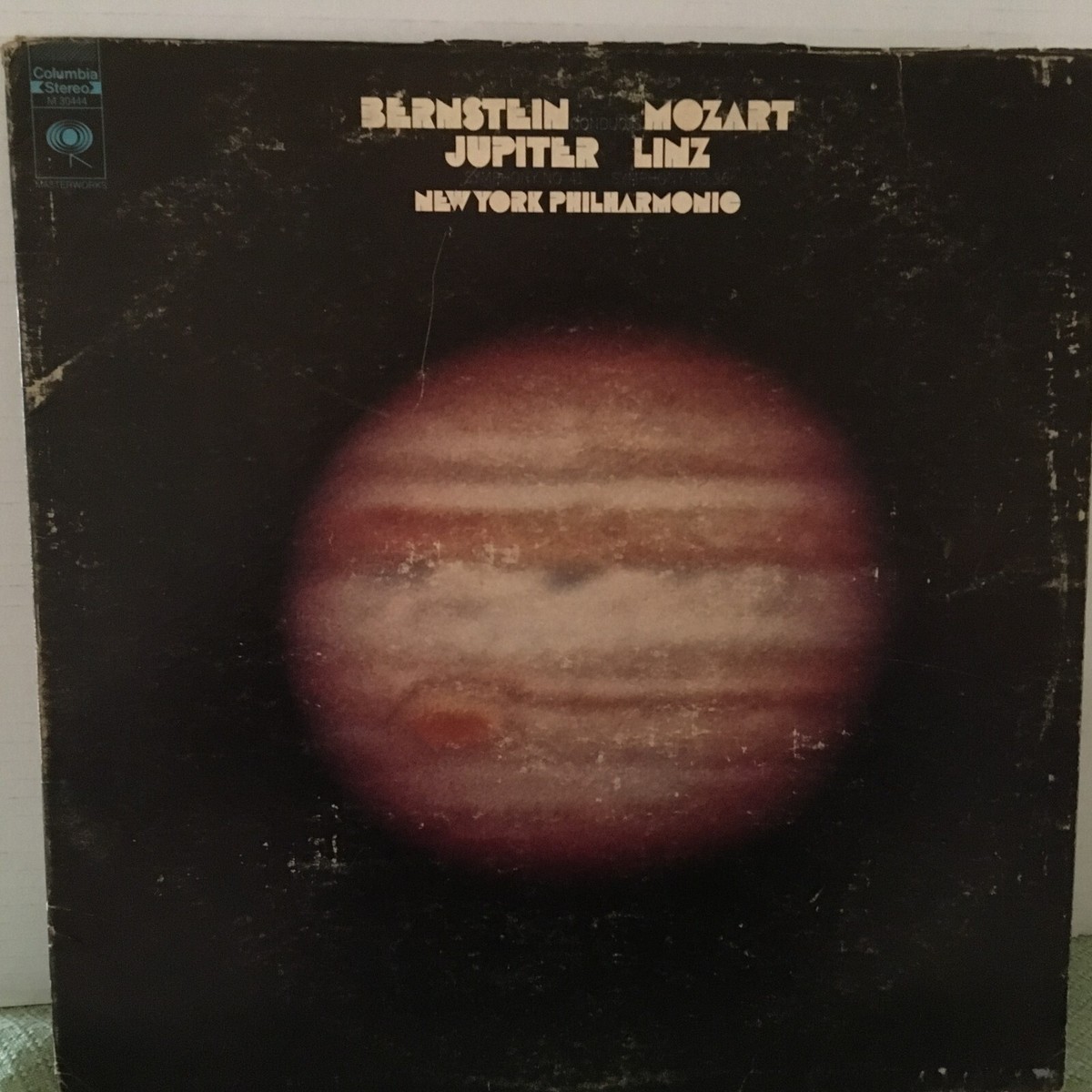 112. LEONALD BERNSTEIN EDITION LPサイズ Bernstein Mozart Jupiter Linz New York Philharmonic Columbia Vinyl