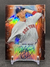 2014 Bowman Sterling HENRY OWENS Prospect ORANGE On Card AUTO /75 SP