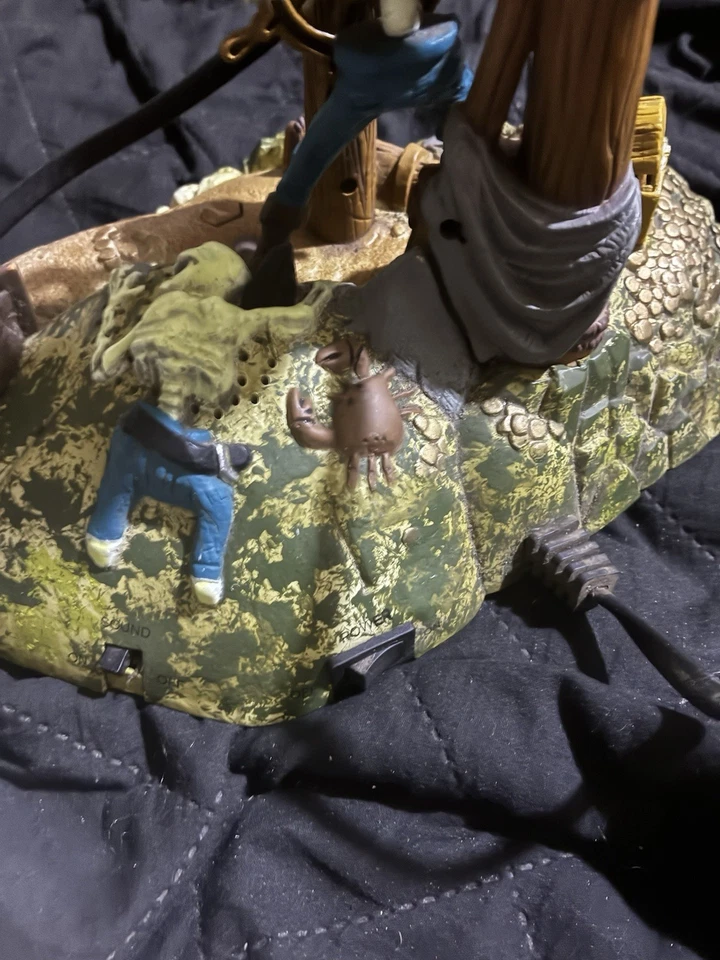 2005 Pirates Of The Caribbean Lamp Disney Captain Jack Sparrow Black Pearl - Image 4 of 4