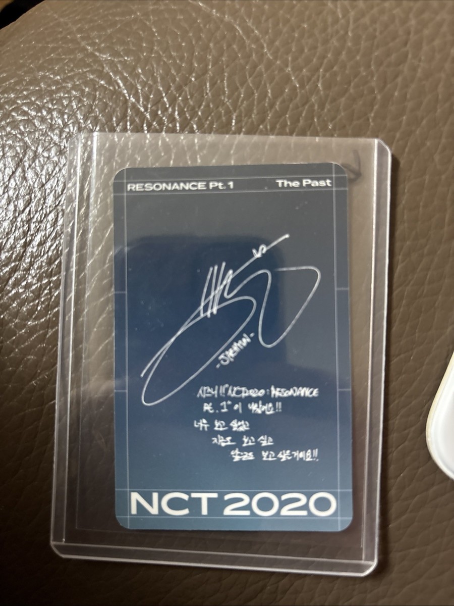 NCT 2020 Jaehyun NCT127 Resonance Pt.1 Pt 1 Past Kpop Photocard