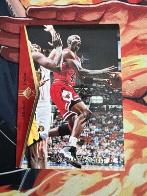 1994-95 Upper Deck SP Red Variety Michael Jordan #MJ1 - HE S BACK MARCH 19, 1995