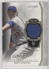 2013 Topps Tier One Relics 267/399 Matt Harvey #TOR-MH ac2
