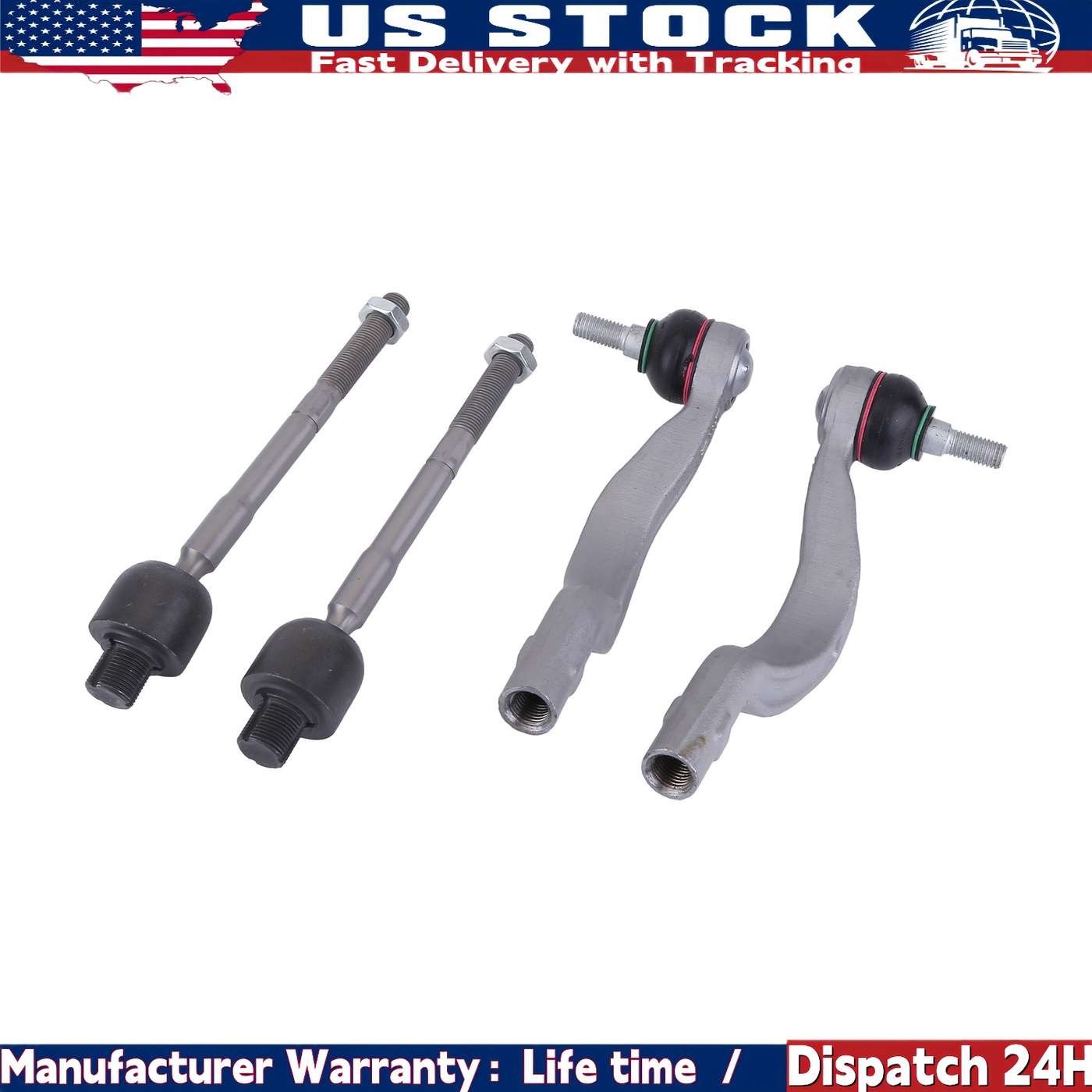 New Right/Left Tie Rod Ends For Maserati Quattroporte S, Sq4, Gts 2014 2015-2016