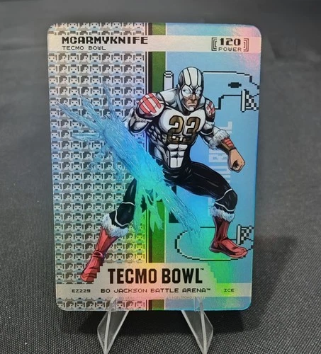 Bo Jackson Battle Arena Tecmo Bowl McArmyknife Emmitt Smith EZ Ice Battlefoil