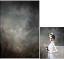 5x7ft Fabric Abstract Backdrop for Photography Vintage Portrait Old Master Back