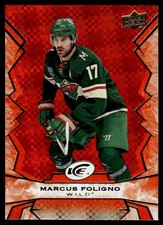 2022-23 Upper Deck Ice Orange Marcus Foligno Rookie Minnesota Wild #76