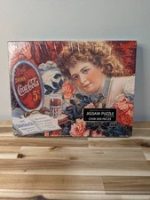 Vintage Coca Cola 500 Pc Jigsaw Puzzle Springbok Sentimental Sweetheart 18x23.5