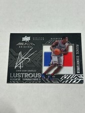 2013-14 Upper Deck Black Livio Jean-Charles 10/199 On Card Rookie Auto France E1