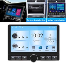 2 DIN 10.1" Android 15 Car Stereo GPS Nav 5G Wifi CarPlay 4 64G Universal Radio