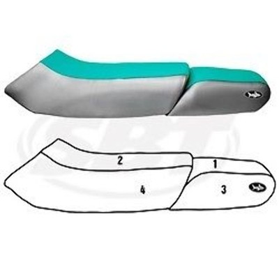 Yamaha Wave Venture 700&1100 1995-96 Eigener Hergestellt Sitzbezug Pwc Blacktip
