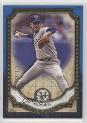 2018 Topps Museum Collection Sapphire 12/150 Nolan Ryan #70 HOF e8a