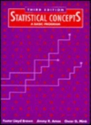 Statistische Konzepte: Ein grundlegendes Programm, Foster Lloyd Brown, Jimmy 