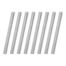 8Pack M6x75mm 316 Stainless Steel Fully All Threaded Rod Studs, 1mm Pitch