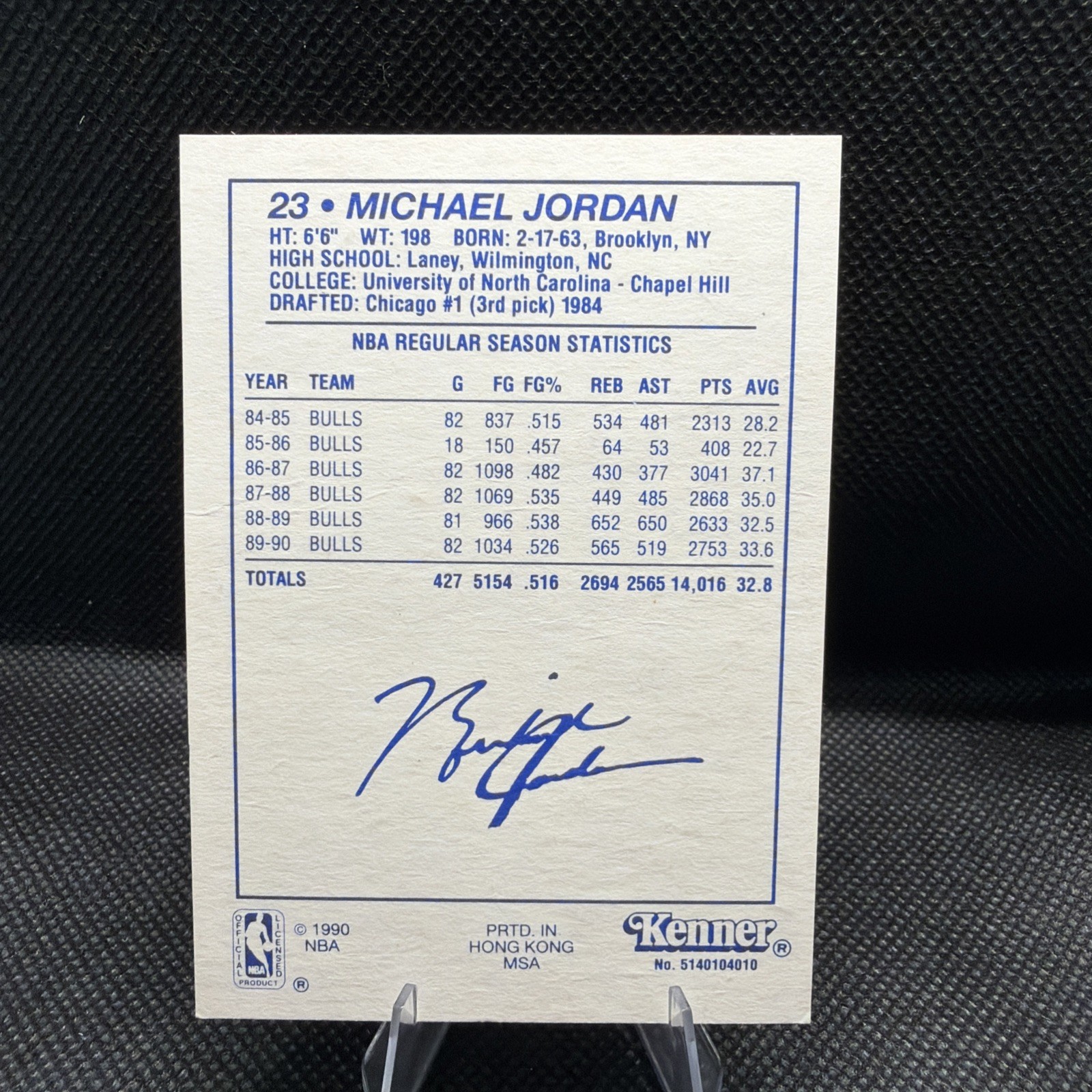 Border Check 1990-91 Kenner Starting Lineup - Michael Jordan Brown Border | eBay