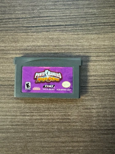 Power Rangers Ninja Storm (Nintendo Game Boy Advance GBA) *AUTHENTIC CART*