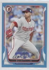 2014 Bowman Blue 422/500 Gio Gonzalez #141 1u6