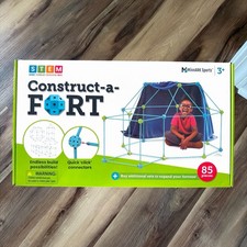 Brand New Sealed STRAM Construct-a-Fort 85 Pieces Buildable Children's Playset