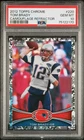 2012 TOPPS CHROME CAMOUFLAGE REFRACTOR #220 TOM BRADY 210/499 PSA 10