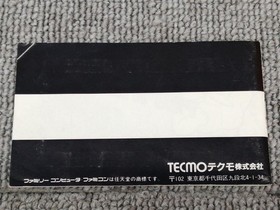 Tecmo Ninja Ryukenden Nintendo Famicom Japanese Ver.