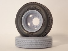 1 25 Scale Big Rig Semi Truck 22.5 Bridgestone M726 Drive Tires Pst20 1 25 Scale Big Rig Semi Truck 22.5 Bridgestone M726 Drive Tires Pst20