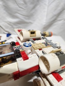 LEGO Star Wars 4502 X-wing Fighter; Incomplete; Includes R2D2, Luke Mini Figures