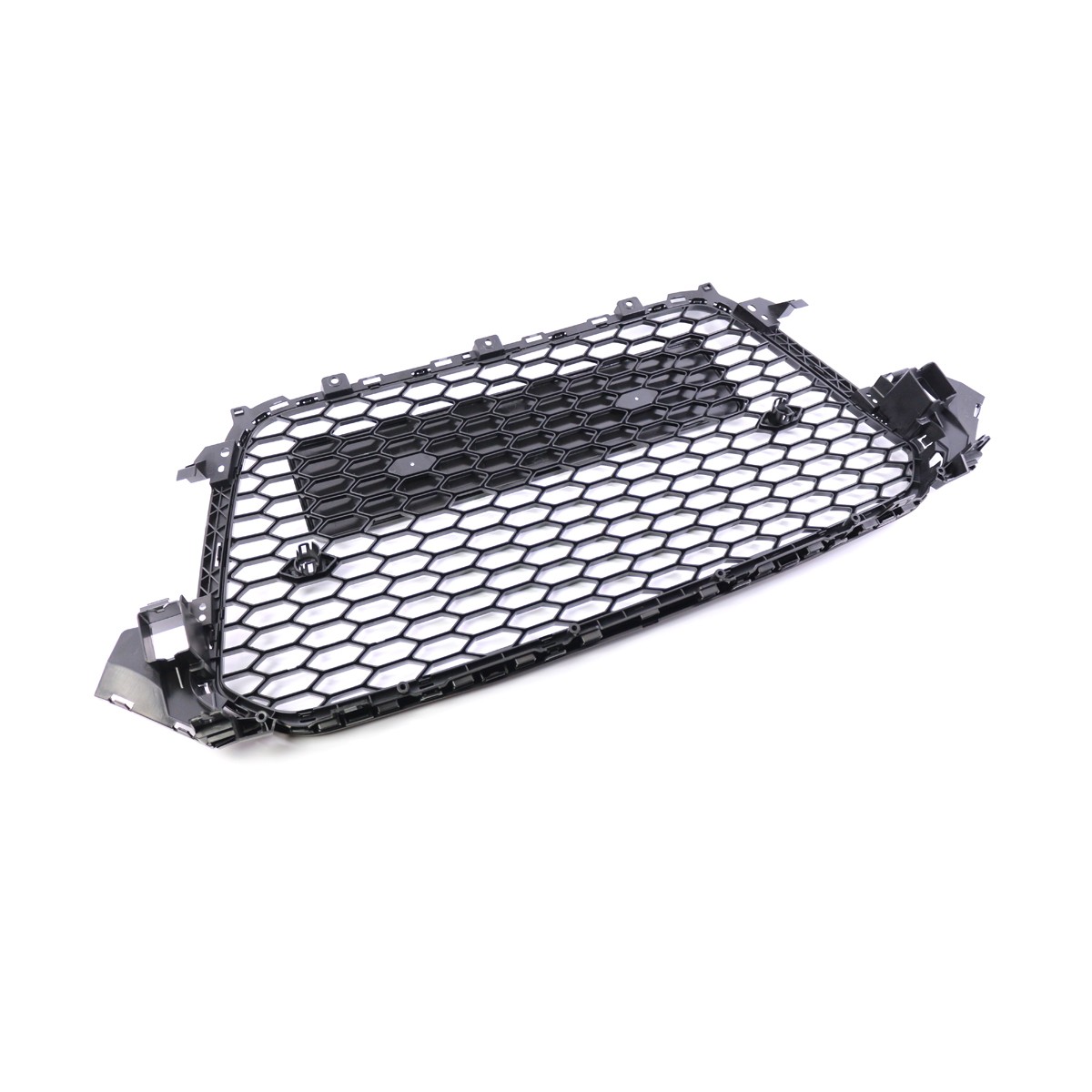 For 2013-16 Audi A4 B8.5 Honeycomb RS4 Style Front Grill Fog Light Grille Covers